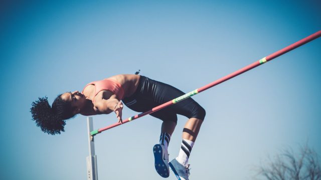 clearing high jump