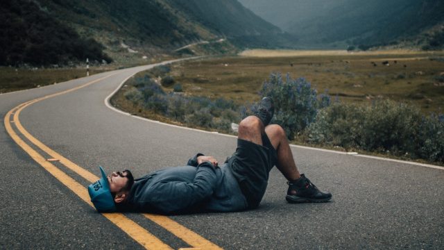 rest on road